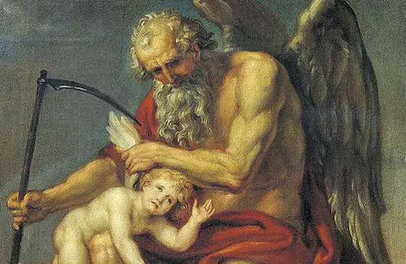 Cronus, Titan king and father of the Olympian gods in Greek mythology