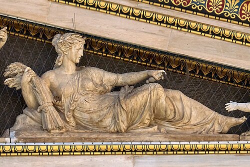 Demeter, Greek goddess of the harvest and agriculture