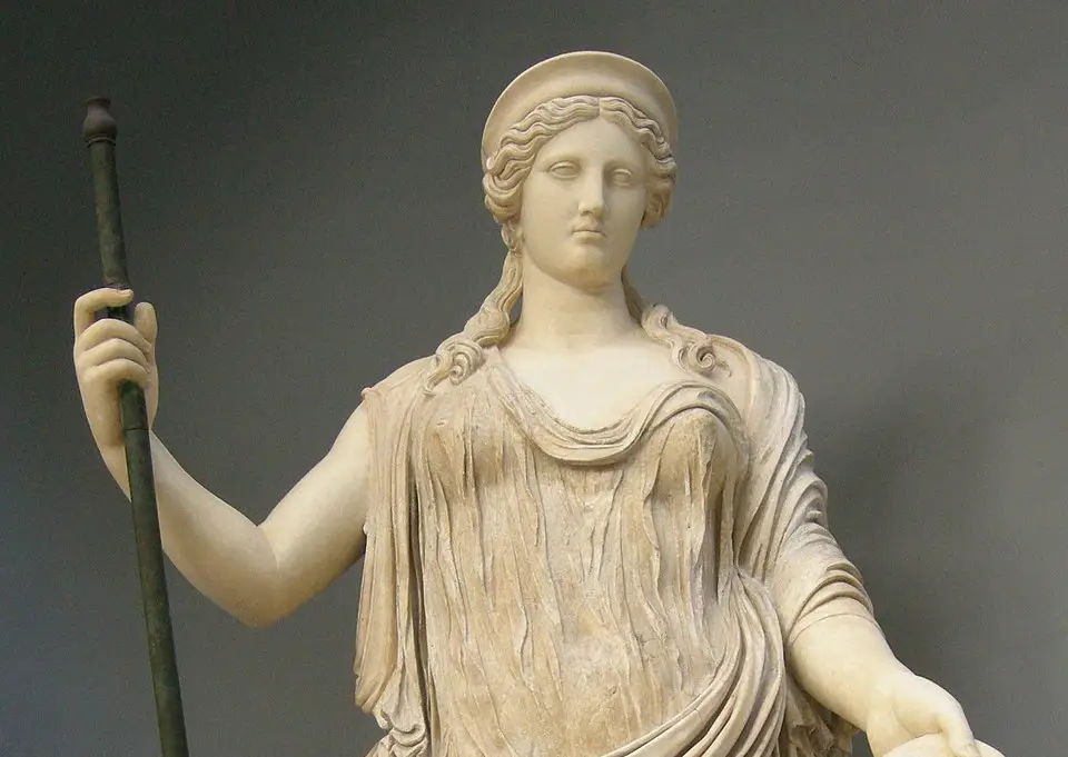 Hera, queen of the Greek gods and goddess of marriage and childbirth